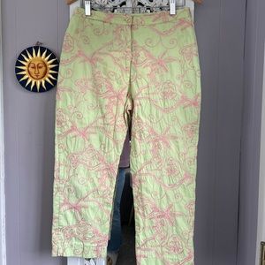 Lilly Pulitzer crop pants